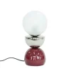 Bizzotto Lampade Da Tavolo>LAMPADA TAV. MALTON ARGENTO ROSSO H34