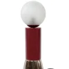 Bizzotto Lampade Da Tavolo>LAMPADA TAV. MALTON ROSSO ARGENTO H47