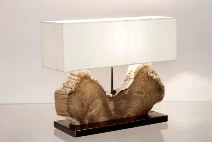 Bizzotto Lampade Da Tavolo>LAMPADA TAV. NAGA BIANCO H55