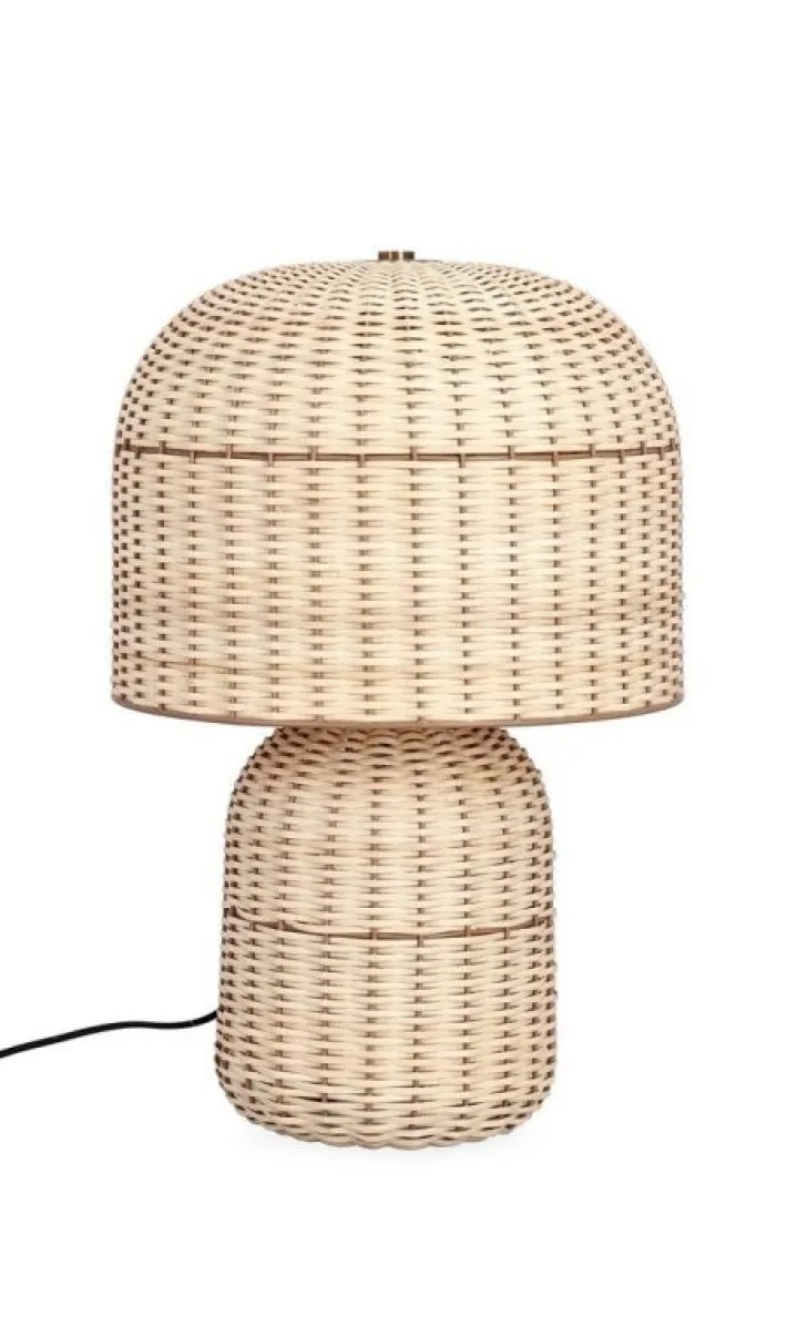 Bizzotto Lampade Da Tavolo>LAMPADA TAV. SIKKIM RATTAN H61