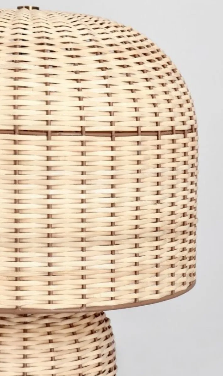 Bizzotto Lampade Da Tavolo>LAMPADA TAV. SIKKIM RATTAN H61
