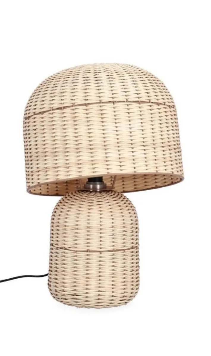 Bizzotto Lampade Da Tavolo>LAMPADA TAV. SIKKIM RATTAN H61