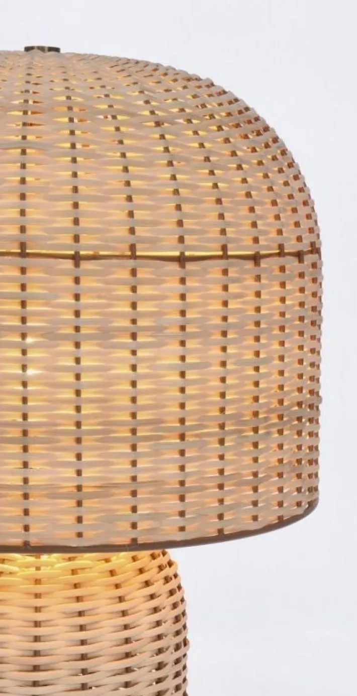 Bizzotto Lampade Da Tavolo>LAMPADA TAV. SIKKIM RATTAN H61