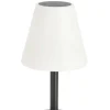 Bizzotto Illuminazione>LAMPADA TAV. SOLAR LED PE NERO H36