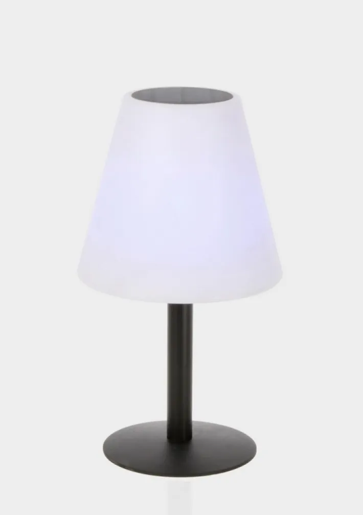 Bizzotto Illuminazione>LAMPADA TAV. SOLAR LED PE NERO H36