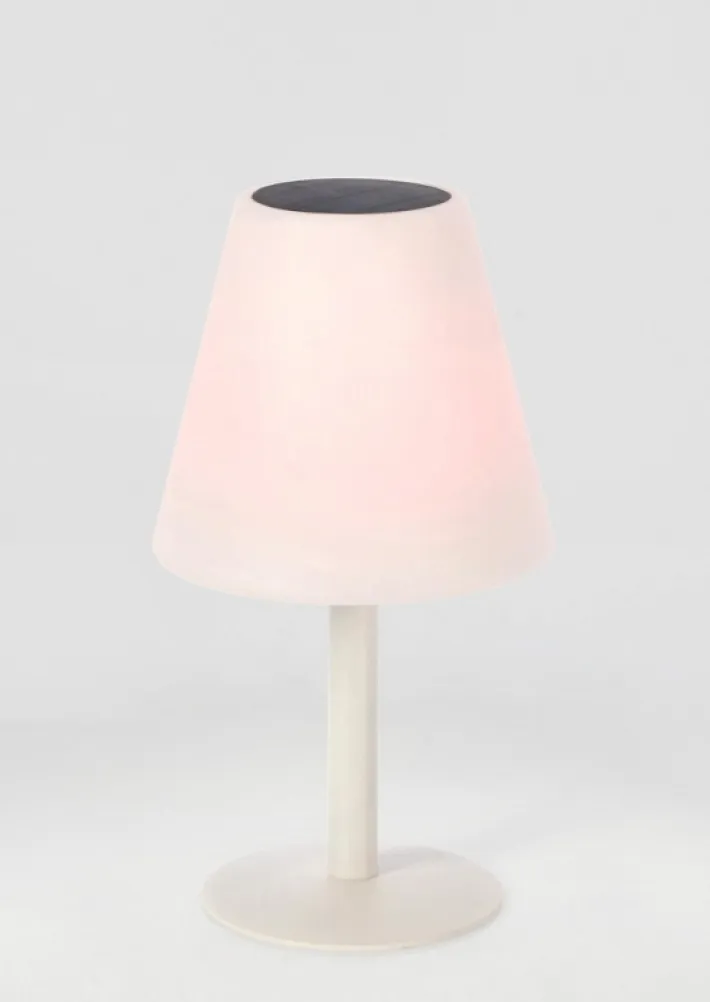 Bizzotto Illuminazione>LAMPADA TAV. SOLAR LED PE BIANCO H36