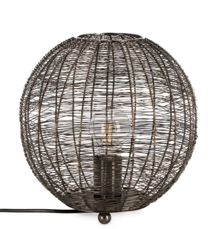 Bizzotto Lampade Da Tavolo>LAMPADA TAVOLO INAY TONDO NERO D26