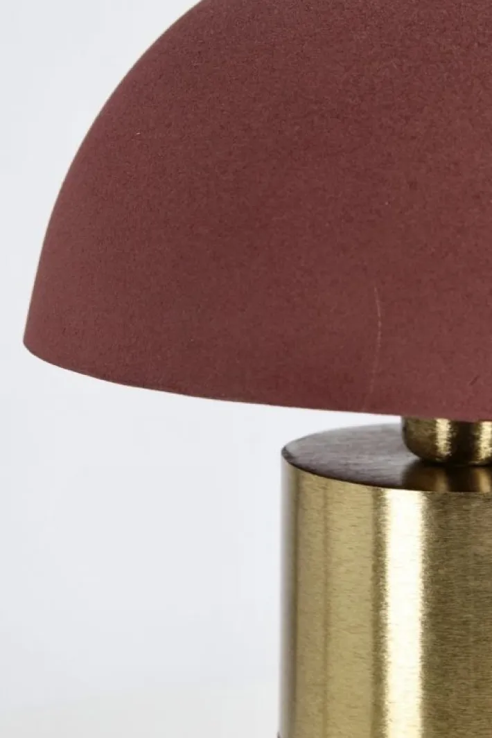 Bizzotto Lampade Da Tavolo>LAMPADA TAVOLO ISHAN BORDEAUX H40