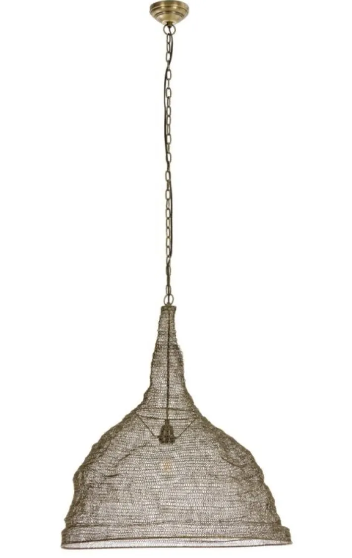 Bizzotto Lampadari>LAMPADARIO AMISH CIRCLE BRASS
