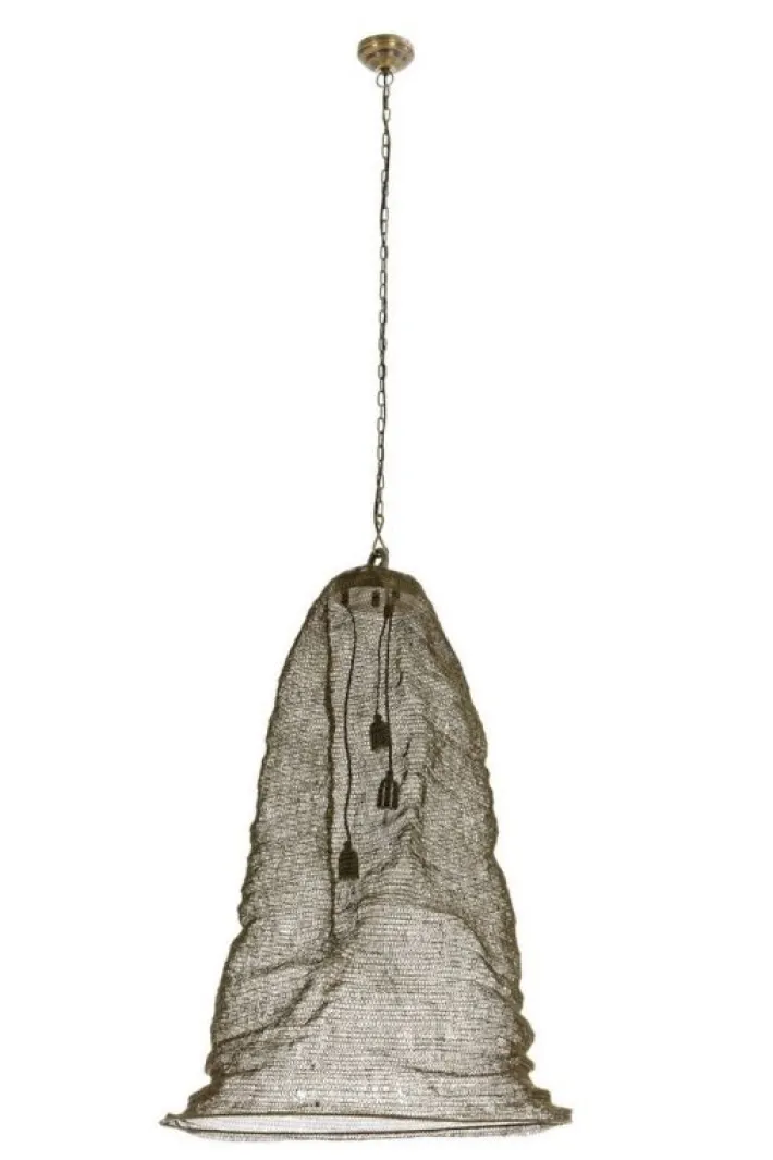 Bizzotto Lampadari>LAMPADARIO AMISH LONG BRASS
