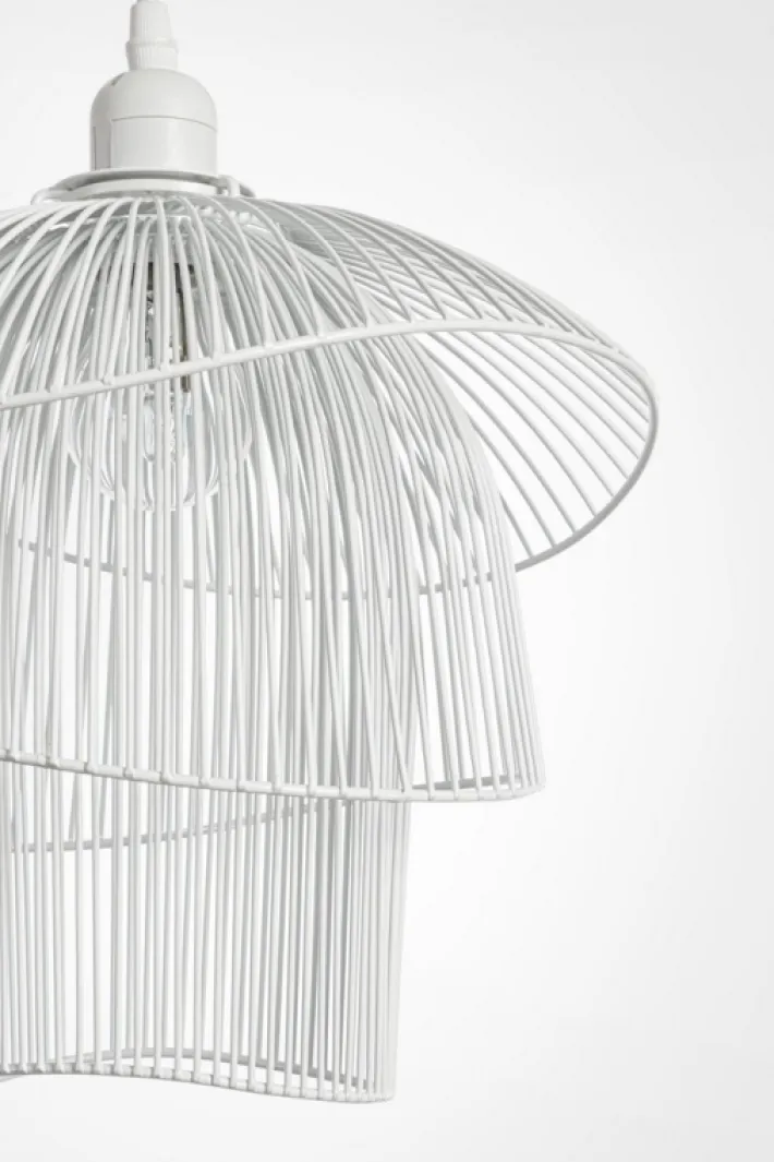 Bizzotto Lampadari>LAMPADARIO CIAD BIANCO H26