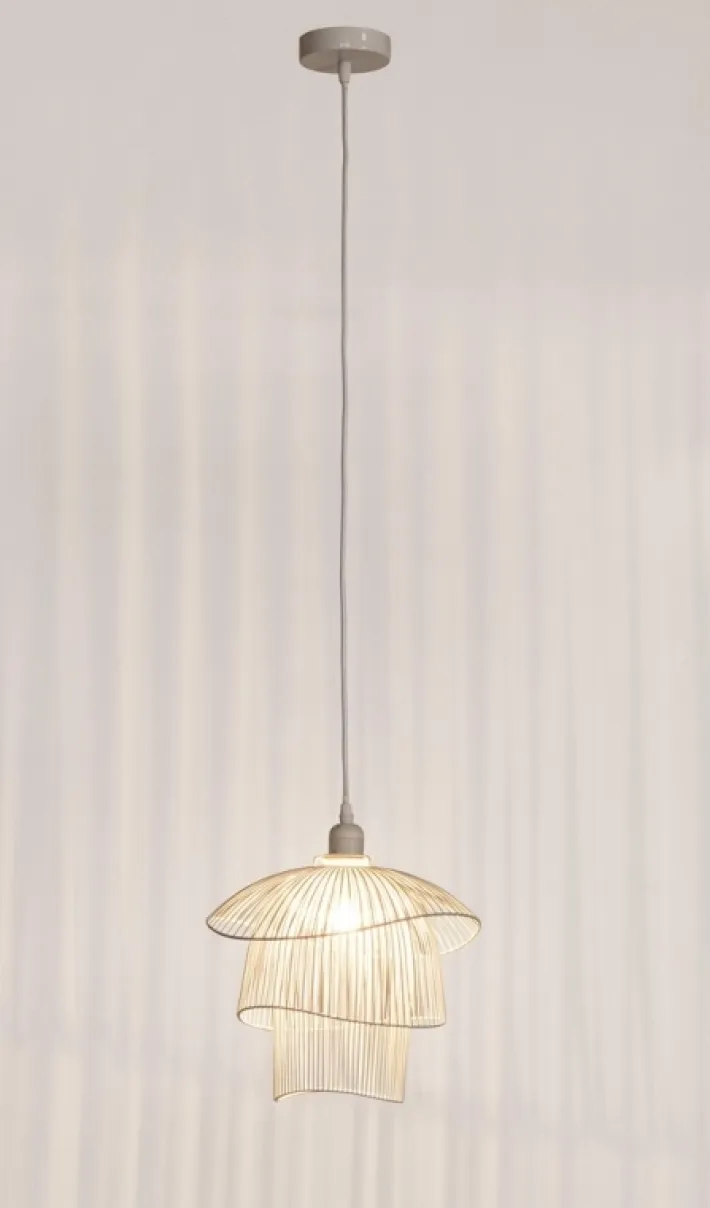 Bizzotto Lampadari>LAMPADARIO CIAD BIANCO H26