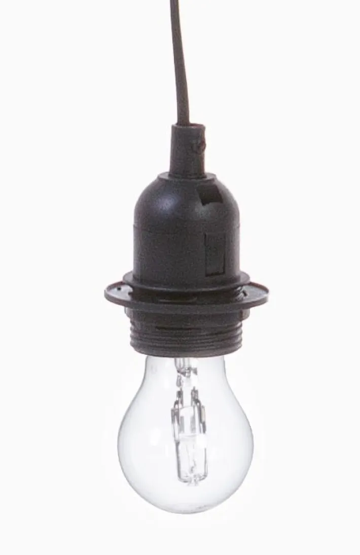 Bizzotto Lampadari>LAMPADARIO FILO ELETTRICO E27 NERO