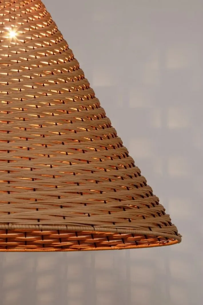 Bizzotto Lampadari>LAMPADARIO GABON MARRONE H46,5
