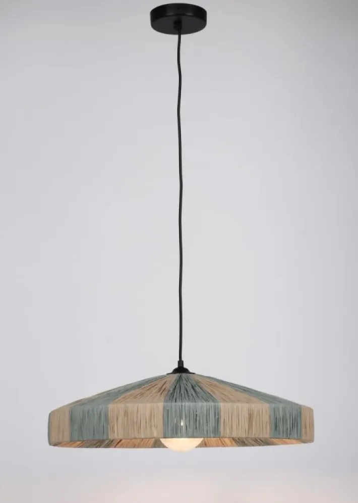 Bizzotto Lampadari>LAMPADARIO KANDA NATURALE AZZURRO D50