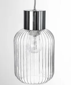 Bizzotto Lampadari>LAMPADARIO 1LUCE SHOWY TRASP-ARGENTO
