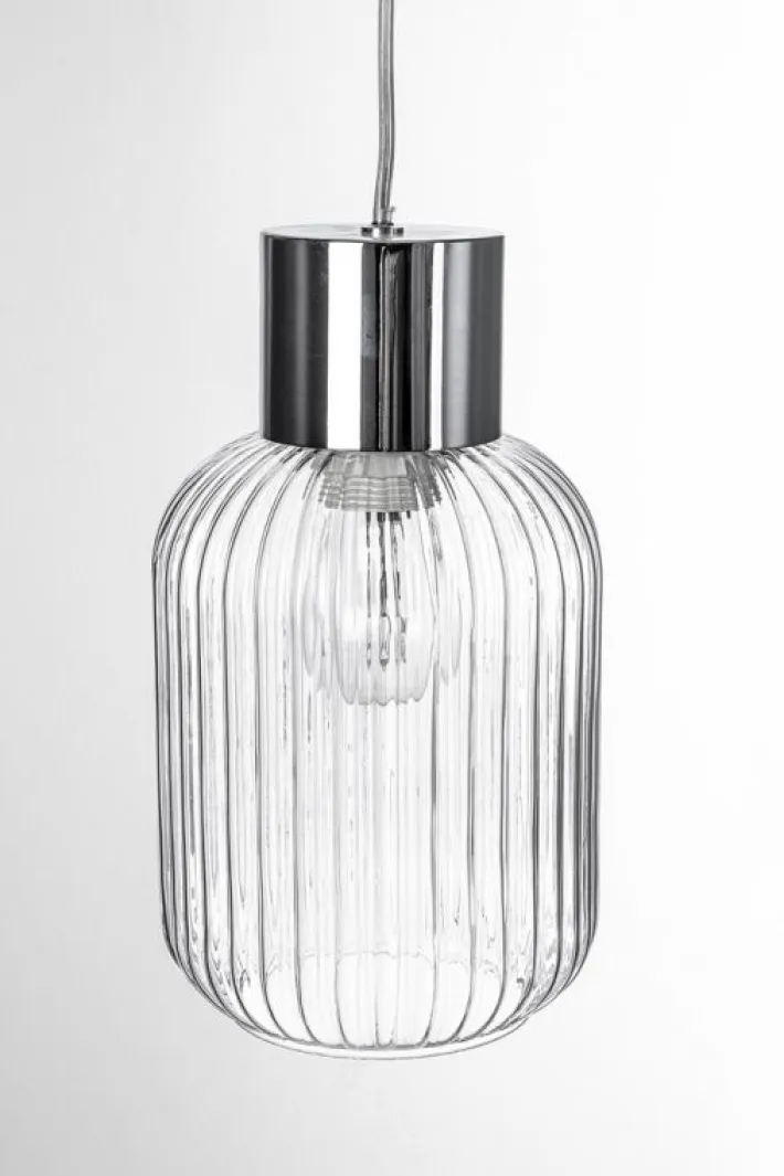 Bizzotto Lampadari>LAMPADARIO 1LUCE SHOWY TRASP-ARGENTO