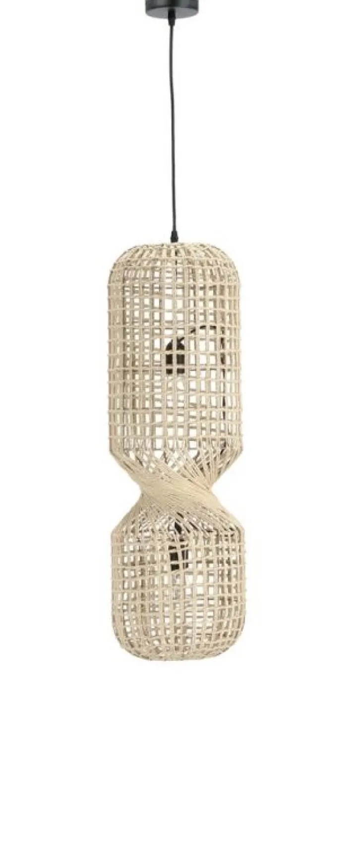 Bizzotto Lampadari>LAMPADARIO MALABO BEIGE H77,5