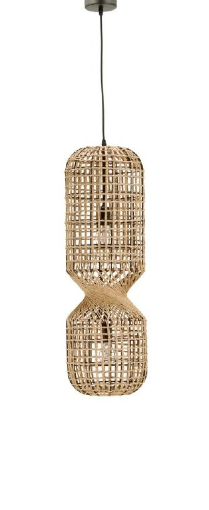 Bizzotto Lampadari>LAMPADARIO MALABO NATURALE H77,5