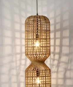 Bizzotto Lampadari>LAMPADARIO MALABO NATURALE H77,5