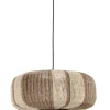 Bizzotto Lampadari>LAMPADARIO MALI BEIGE GRIGIO MARR D50,5