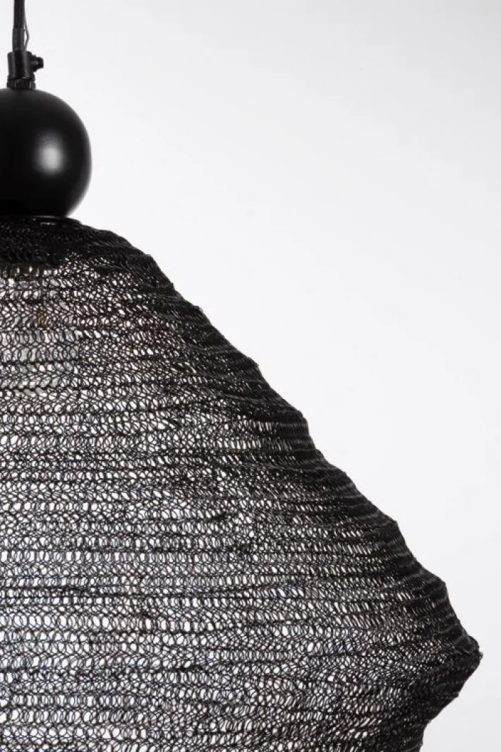 Bizzotto Lampadari>LAMPADARIO ODISSA ROMBO NERO D58