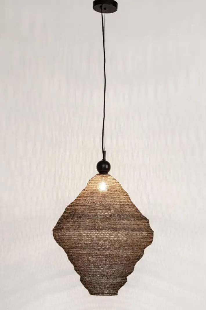 Bizzotto Lampadari>LAMPADARIO ODISSA ROMBO ORO D58