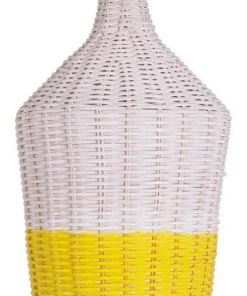 Bizzotto Lampadari>LAMPADARIO SUN RATTAN GIALLO-ARANCIO