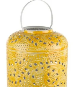 Bizzotto Lanterne>LANTERNA ELEONORE CIL GIALLO S