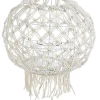 Bizzotto Lanterne>LANTERNA MACRAME BIANCO H38