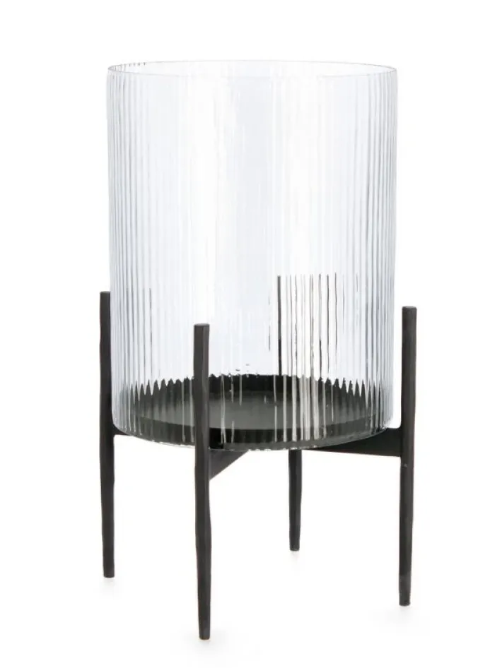 Bizzotto Lanterne>LANTERNA SIWAN VT NERO H40