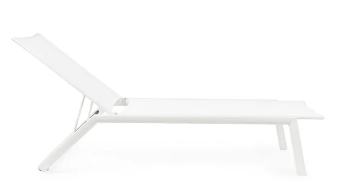 Bizzotto Lettini, Sdraio E Chaise Longue>LETTINO CON RUOTE IN ALLUMINIO BIANCO GK50 - CRUISE