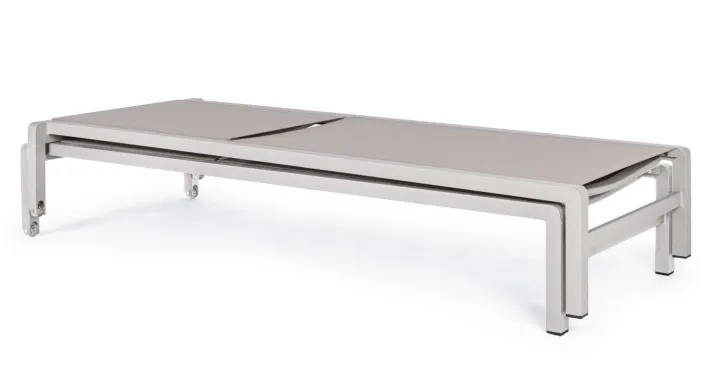 Bizzotto Lettini, Sdraio E Chaise Longue>LETTINO CON RUOTE IN ALLUMINIO IMPILABILE - KONNOR RASTIN