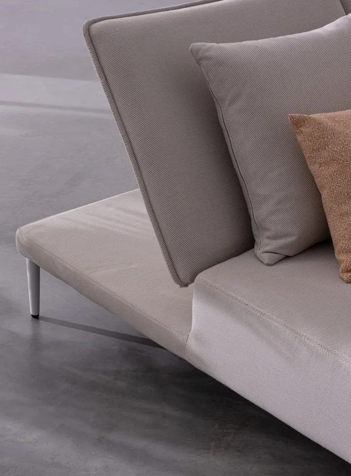 Bizzotto Lettini, Sdraio E Chaise Longue>LETTINO DOPPIO C-C VIPER BIA QS20/SAND