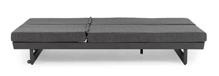 Bizzotto Lettini, Sdraio E Chaise Longue>LETTINO DOPPIO IN ALLUMINIO ANTRACITE WG21 - INFINITY
