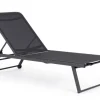 Bizzotto Lettini, Sdraio E Chaise Longue>LETTINO IN ALLUMINIO CON RUOTE ANTRACITE - TAYLOR