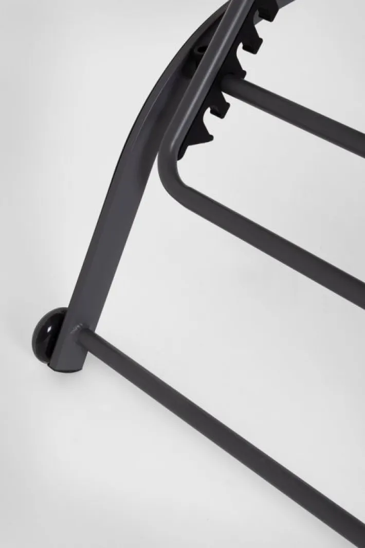 Bizzotto Lettini, Sdraio E Chaise Longue>LETTINO IN ALLUMINIO CON RUOTE ANTRACITE - TAYLOR