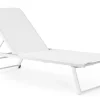 Bizzotto Lettini, Sdraio E Chaise Longue>LETTINO IN ALLUMINIO CON RUOTE BIANCO - TAYLOR