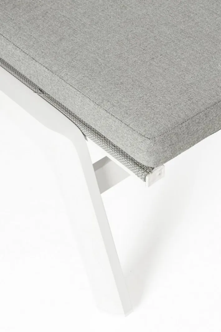 Bizzotto Lettini, Sdraio E Chaise Longue>LETTINO IN ALLUMINIO CON RUOTE BIANCO WG20 - JALISCO