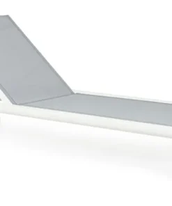 Bizzotto Lettini, Sdraio E Chaise Longue>LETTINO IN ALLUMINIO CON RUOTE BIANCO YK11 - SKIPPER NEW
