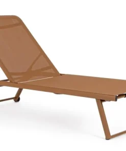 Bizzotto Lettini, Sdraio E Chaise Longue>LETTINO IN ALLUMINIO PECAN - TAYLOR
