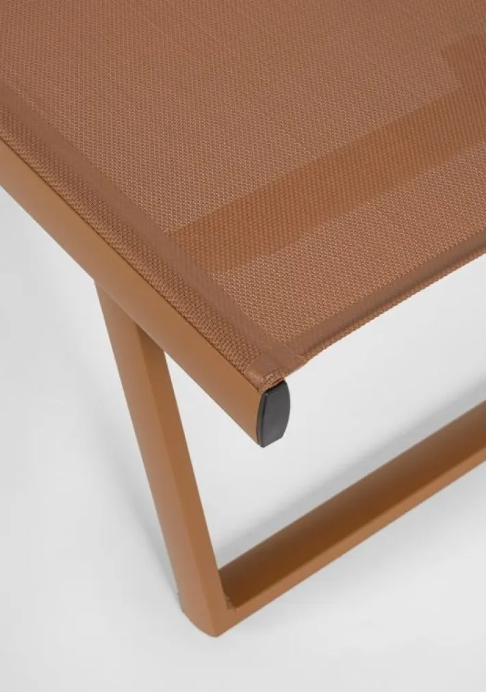 Bizzotto Lettini, Sdraio E Chaise Longue>LETTINO IN ALLUMINIO PECAN - TAYLOR