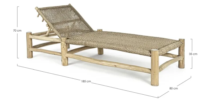 Bizzotto Lettini, Sdraio E Chaise Longue>LETTINO IN FIBRA SINTETICA - LAMPOK
