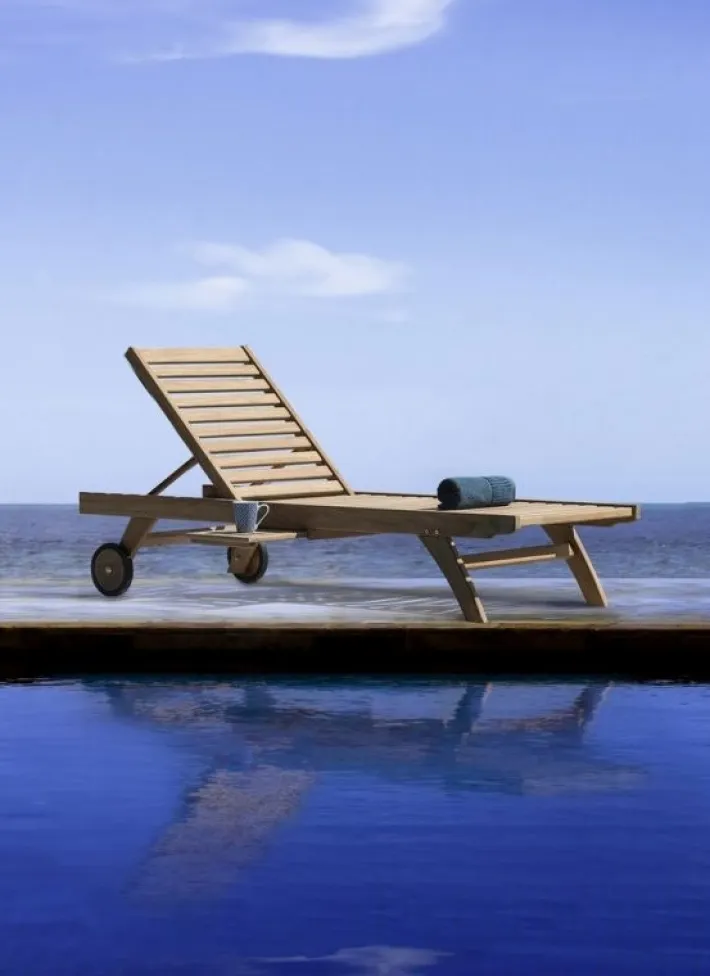 Bizzotto Lettini, Sdraio E Chaise Longue>LETTINO IN TEAK - MARYLAND