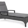 Bizzotto Lettini, Sdraio E Chaise Longue>LETTINO RECLINABILE CON CUSCINI ANTRACITE JX55 - BRITTON