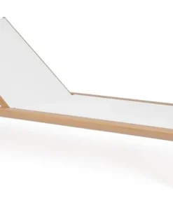 Bizzotto Lettini, Sdraio E Chaise Longue>LETTINO SKIPPER NEW C-RUOTE NAT/BIANCO
