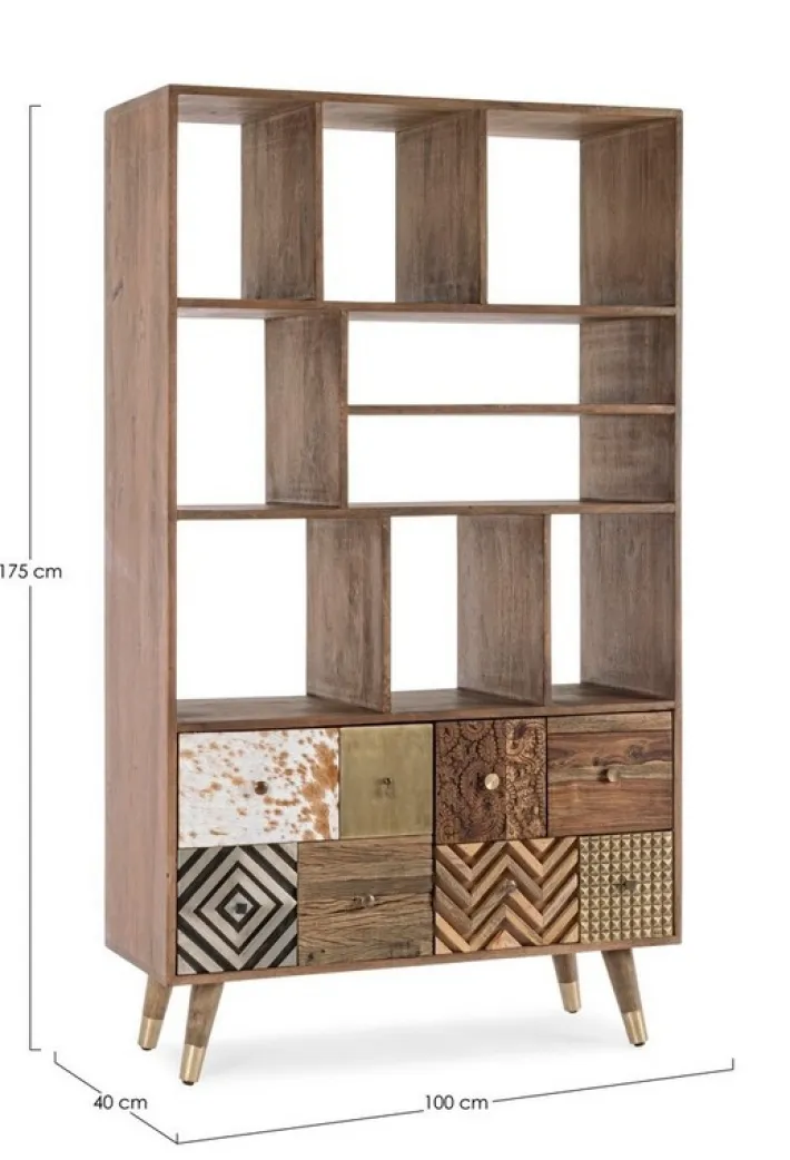 Bizzotto Librerie>LIBRERIA IN LEGNO - DHAVAL