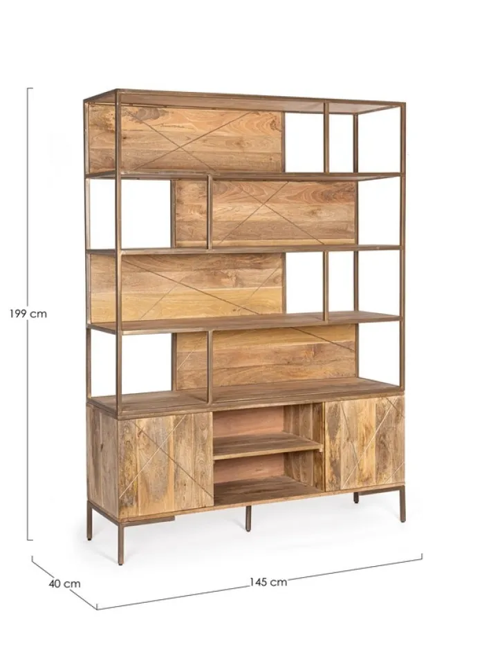 Bizzotto Librerie>LIBRERIA IN LEGNO - JAIDEV