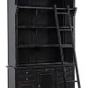 Bizzotto Librerie>LIBRERIA IN LEGNO NERO - JEFFERSON