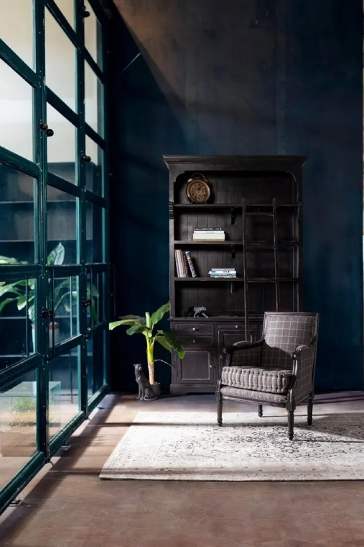 Bizzotto Librerie>LIBRERIA IN LEGNO NERO - JEFFERSON